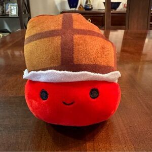 Squishmallow Kellytoy Plush Snacks Squad Paulton The Chocolate Bar 5"